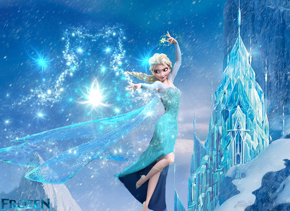 Costume d'Elsa Reine des Neiges Enfant